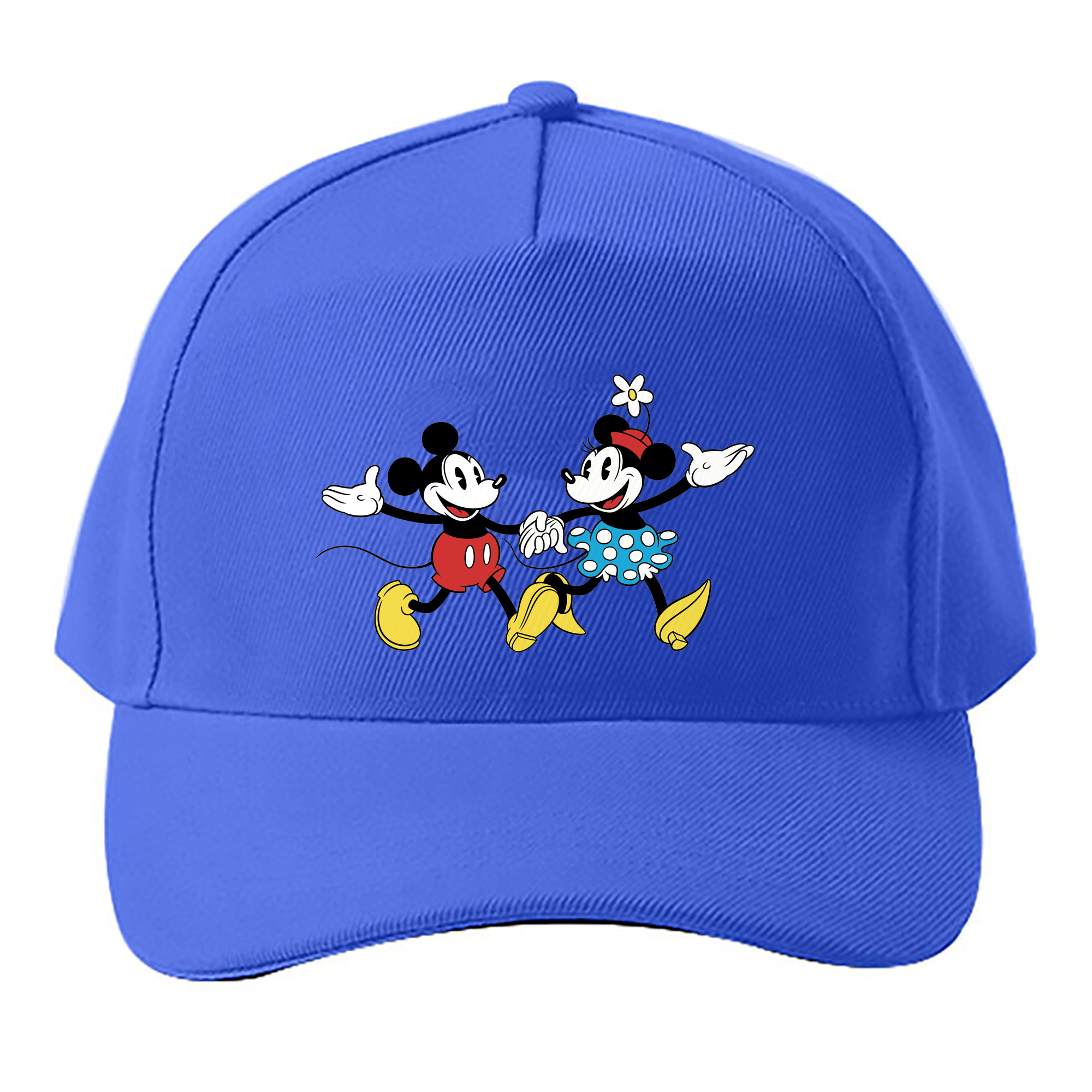 （画像用） ミッキーマウス Mickey Mouse ベースボールキャップ 綿100％ 男女兼用 帽子 スポーツ